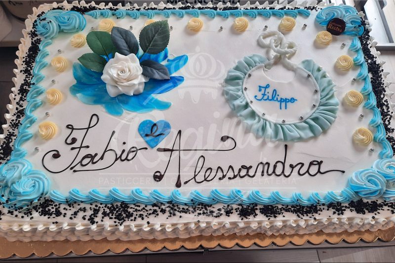 Torta battesimo